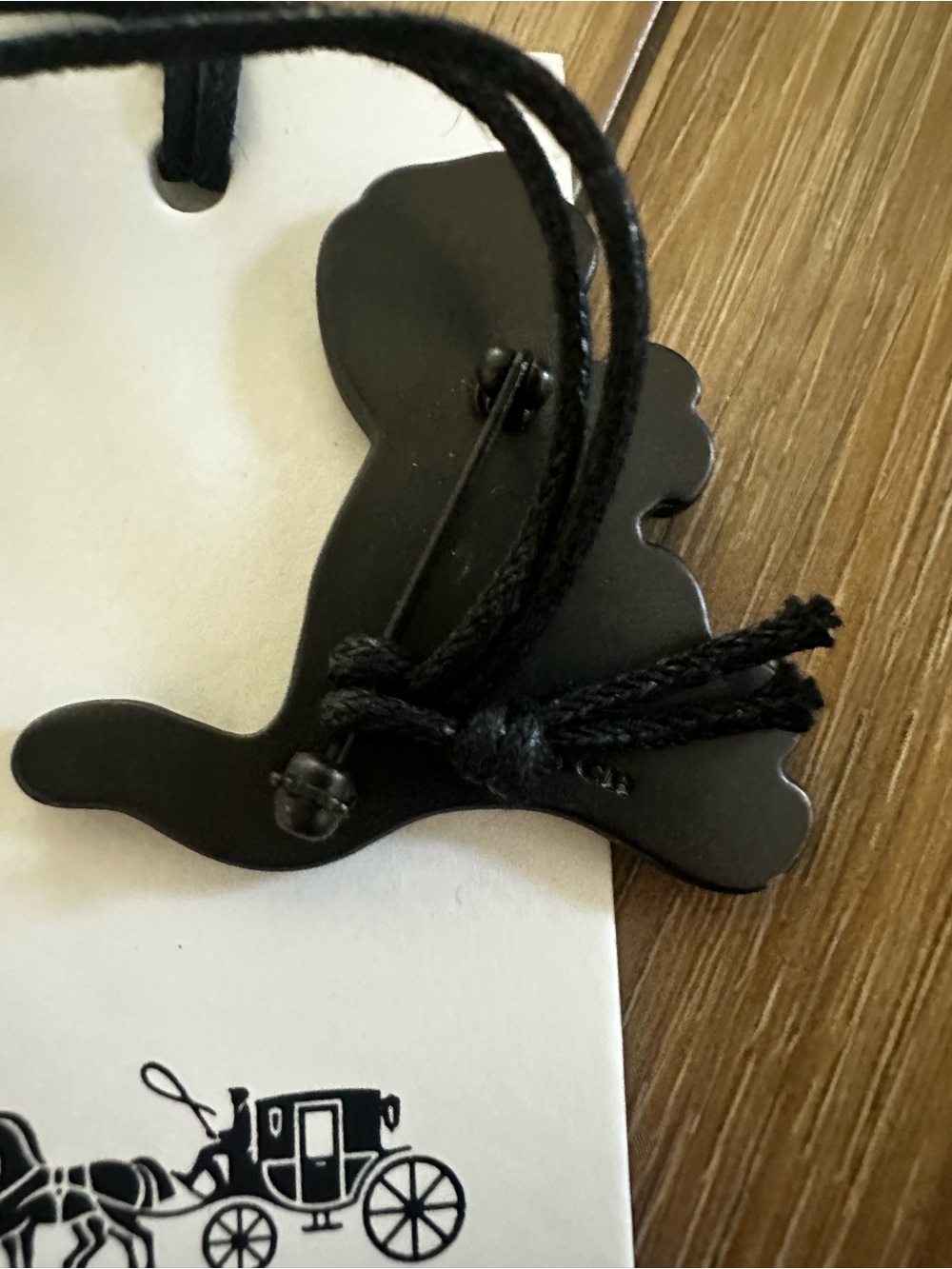 Coach Rexy Dinosaur Leather Purse Charm/Brooch New - Picture 2 of 5